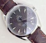 Swiss Omega Seamaster 007 Gauss Brown Leather replica Watch